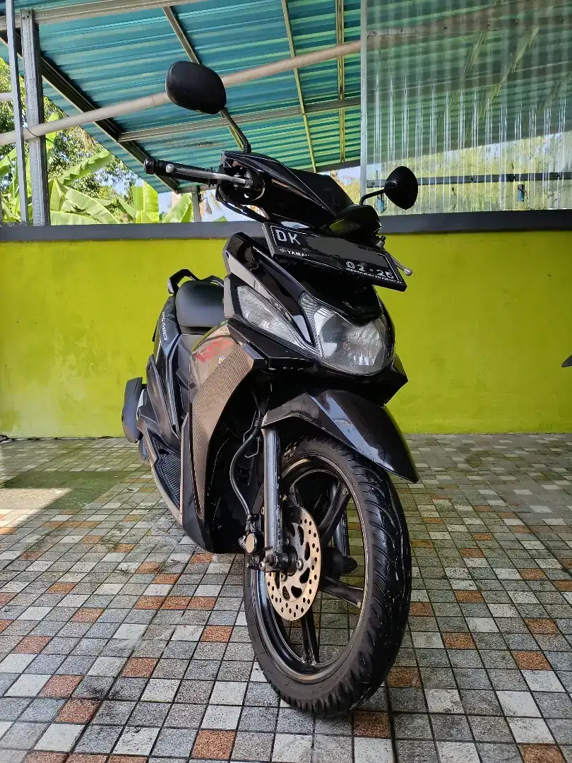 Motor Yamaha Mio m3 125cc tahun 2015 hitam