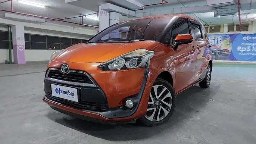 Low KM & Pjk Panjang TDP 8JT Toyota Sienta 1.5 V Bensin-MT 2016 Orange