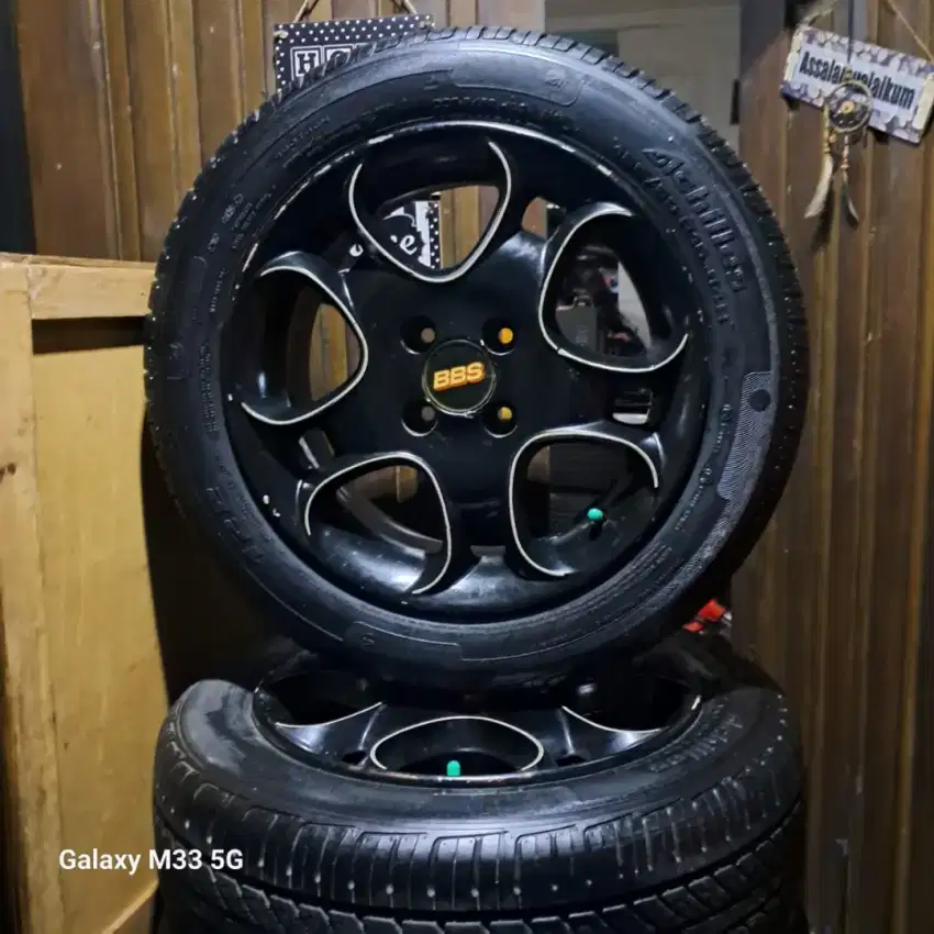 VELG RACING BBS BAN BARU PCD 4x100