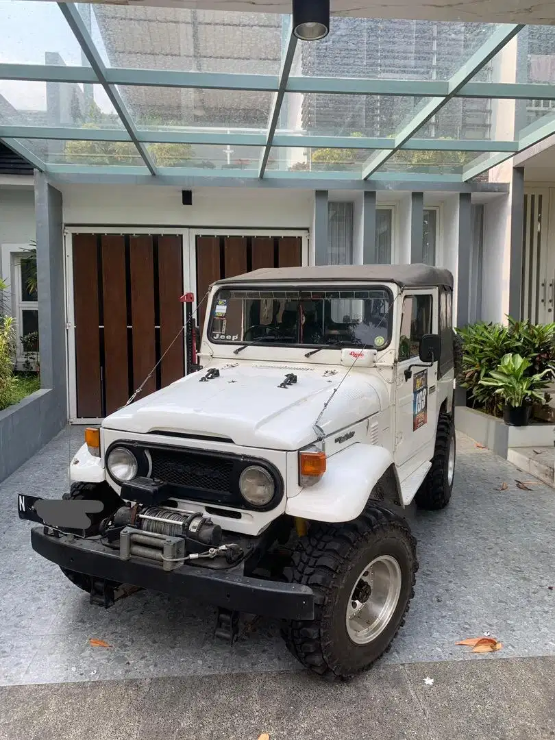 Toyota Land Cruiser FJ40 kanvas 1971 orisinil