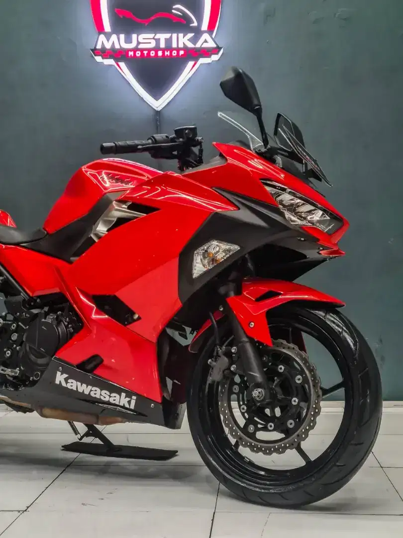 Perfect Condition!!Kawasaki Ninja 250 Fi 2020 Red Mulus-Mustika Saiful