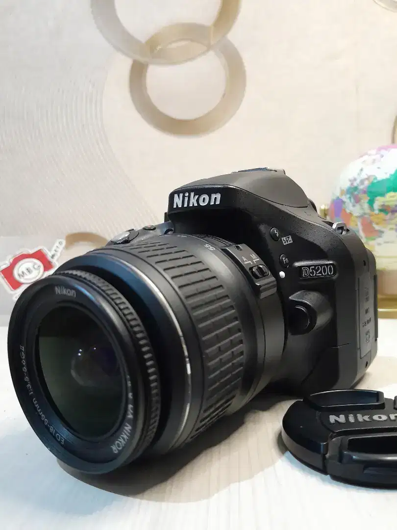 NIKON D5200 KIT 18 55 SC 3K LIKE NEW BERGARANSI