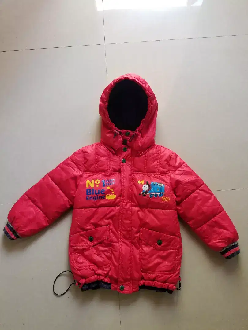 Jaket anak bulang 5-6 tahun unisex