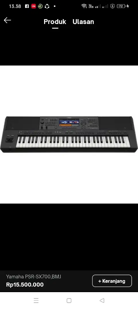 Jual Keyboard Second Yamaha, Roland dan Casio