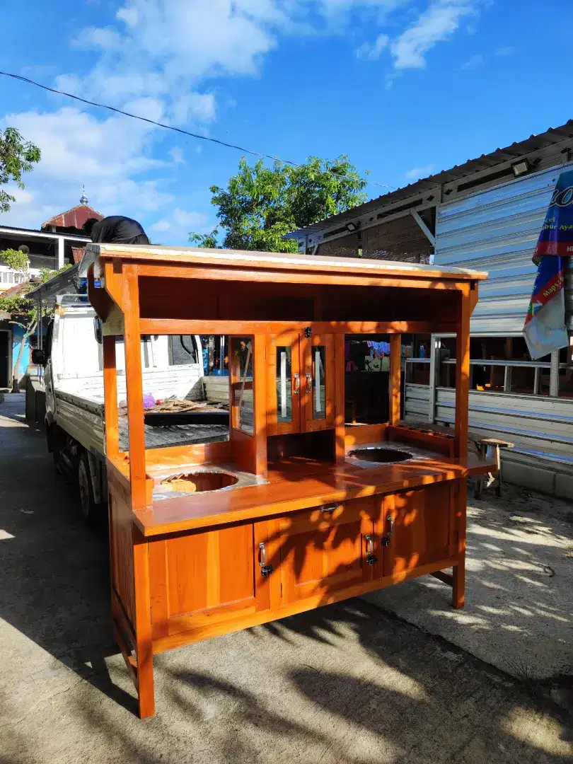 Jual Gerobak Angkringan,Bakso,Mie Ayam,Bubur,Roti BakardlL.Free ongkir