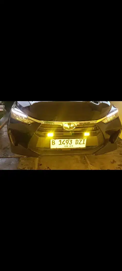 Lampu tembak grill foglamp Agya 2024 SM pasang dtmpt anda berada