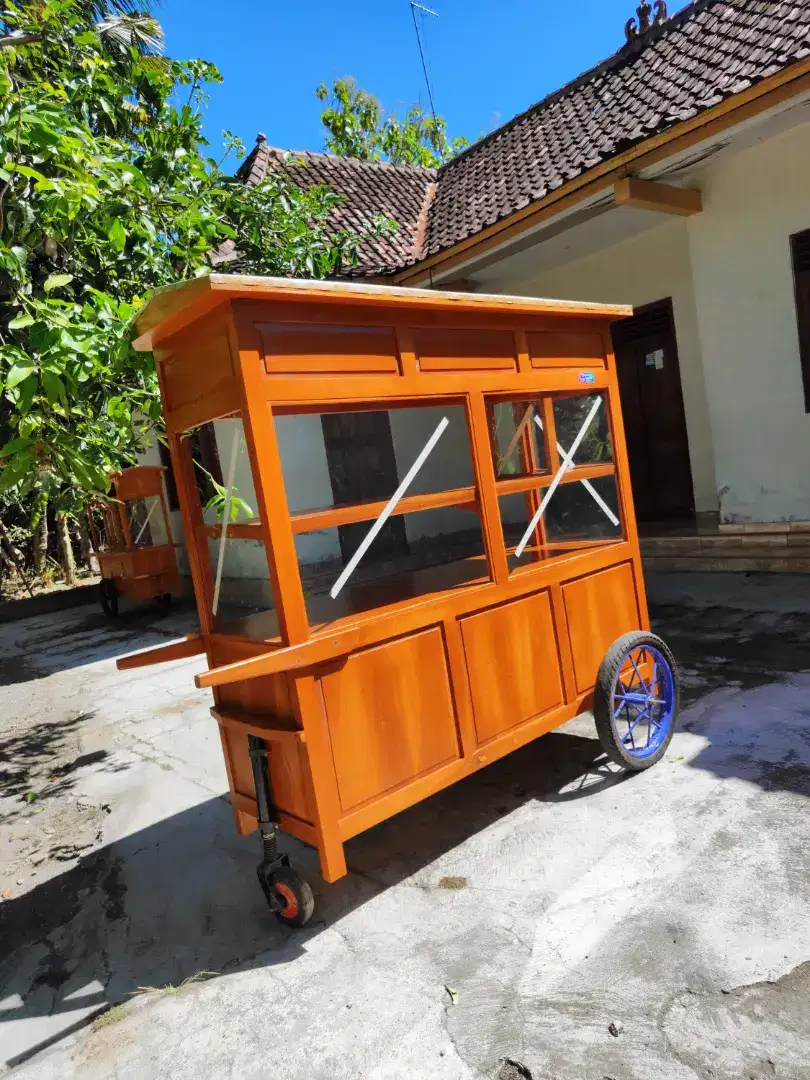 Gerobak Angkringan jg Melayani Pesanan Grobak Bakso Mie Bubur Sate dlL