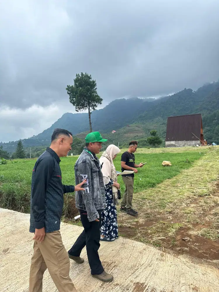 Jual Tanah SHM Sejuk di Ketinggian 1000 Mdpl Puncak Bogor