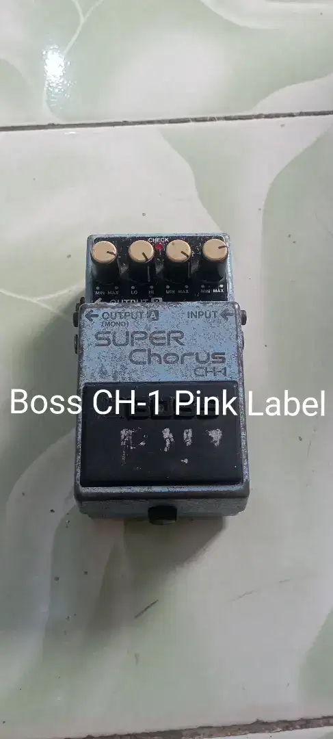 Efek boss super chorus ch1