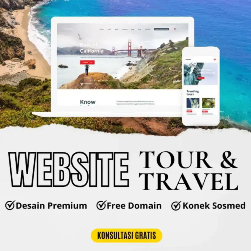 Website Tour & Travel Terpercaya,  Liburan Impianmu Dimulai di Sini!