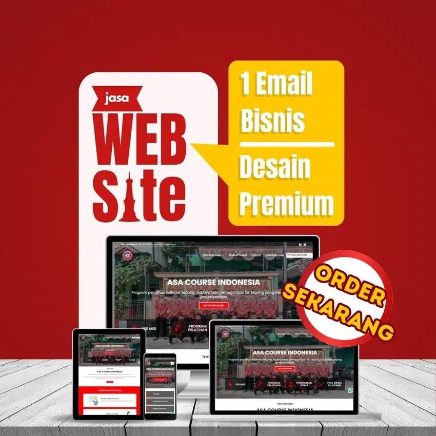 Pembuatan Website Aman Terpercaya, Bisa Custom Sesuai Customer