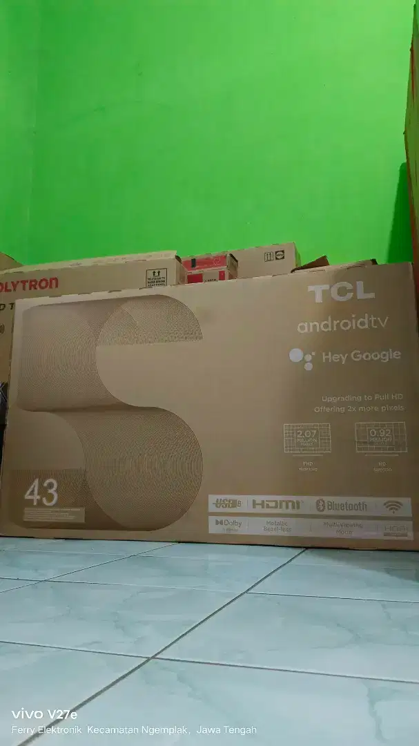 Android tv TCL 43