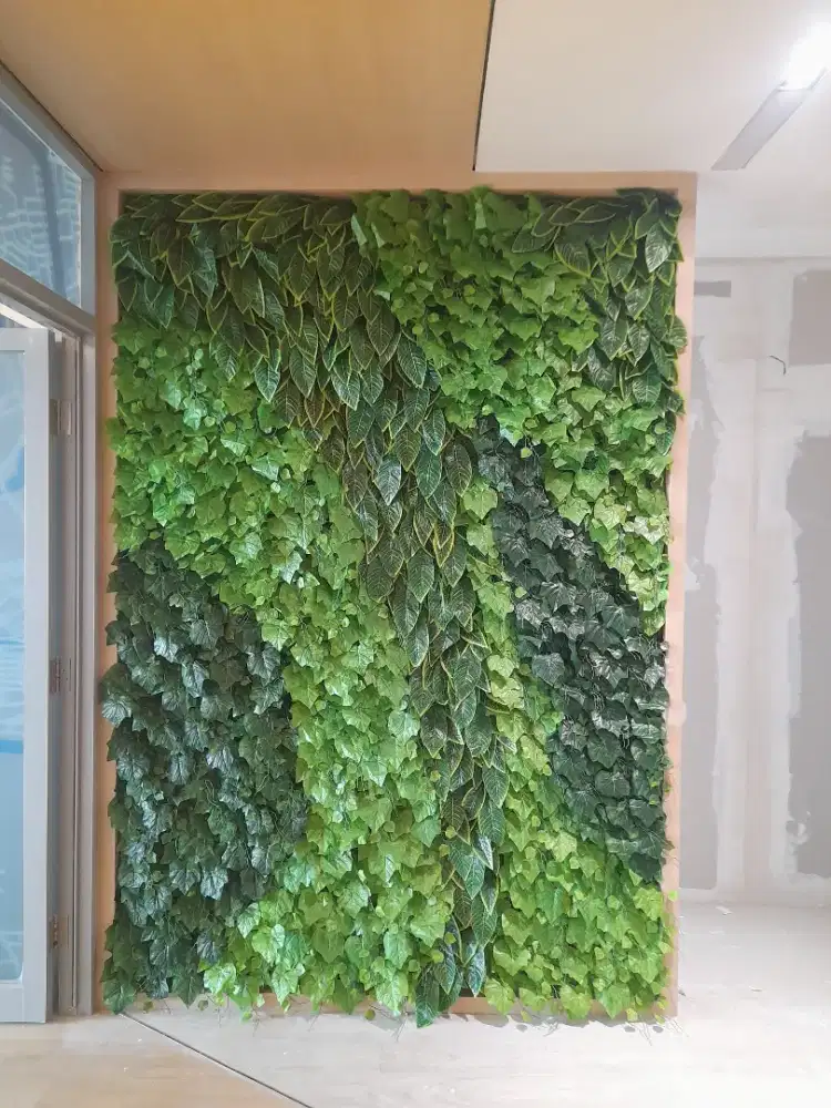 Sedia Taman Vertical Garden Tuk Rumah Serta Kantor Indoor Outdoor