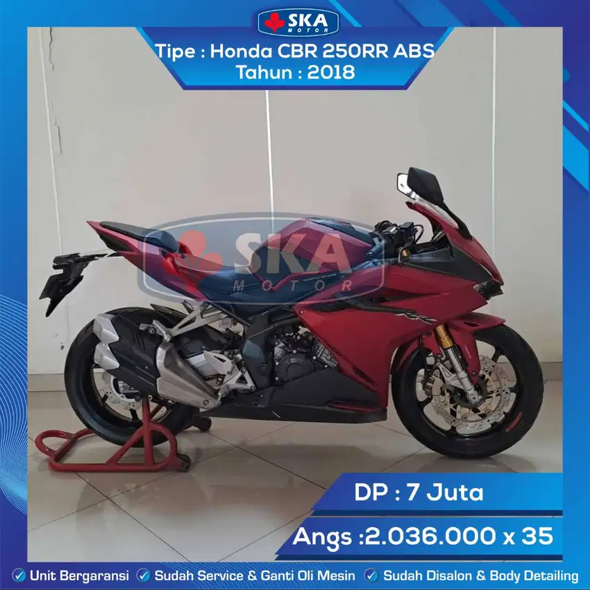 Honda CBR 250RR ABS Tahun 2018