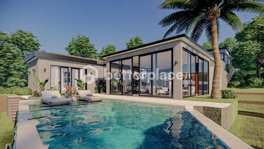 Modern Furnished Villa, with Rice Field Panorama BSDL1436