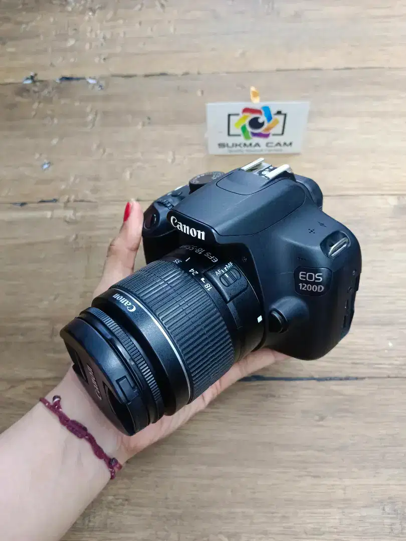 CANON 1200D KIT 18 55MM SIAP PAKAI