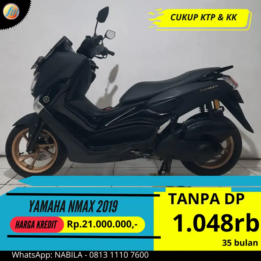 KREDIT TANPA DP Yamaha NMax 2019 SYARAT CUKUP KTP KK BERGARANSI