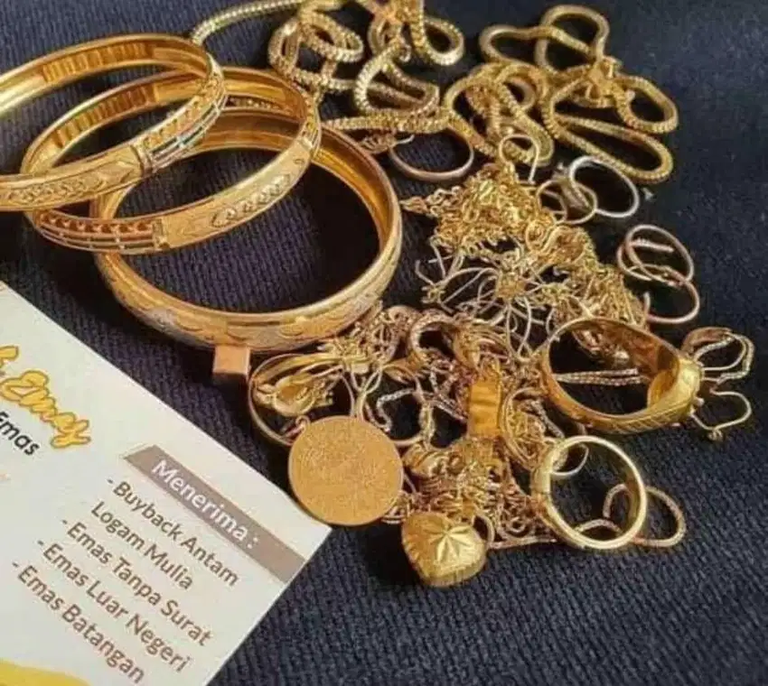 Terima jual emas dan logam mulia pres dan retro