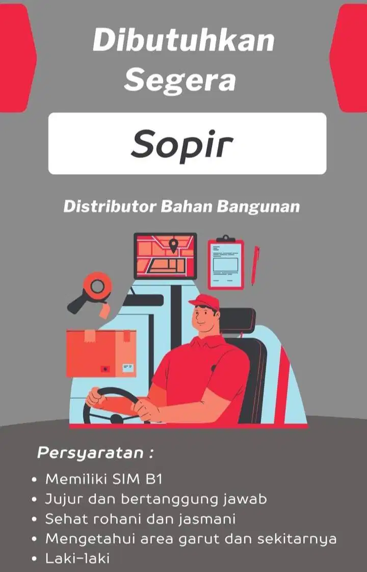 Lowongan Kerja Supir