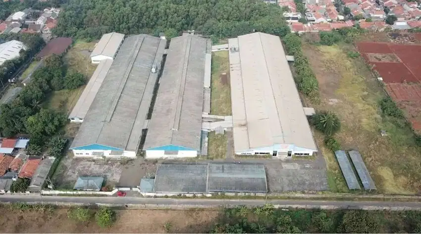 Jual Pabrik Ex Garment Di Purwasari, Cikampek - Karawang, Jawa Barat