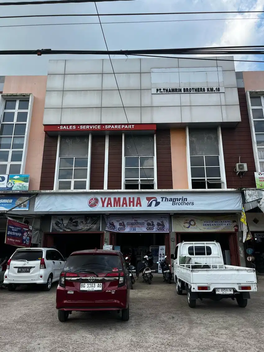 DISEWAKAN 3 RUKO KM 16 JALAN PALEMBANG BETUNG