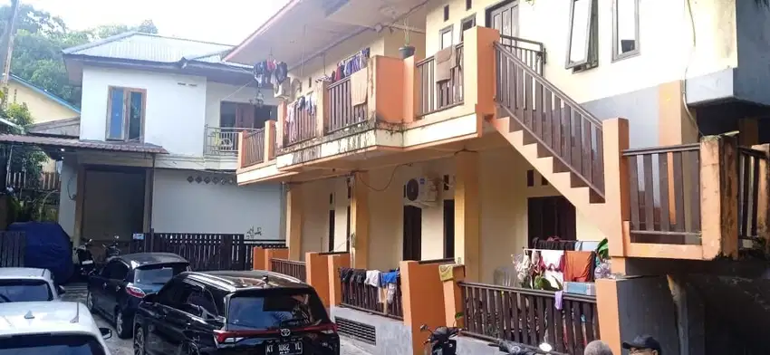 DIJUAL RUMAH TINGGAL+RUMAH KOST-KOSTAN 15 PINTU KONDISI TERISI