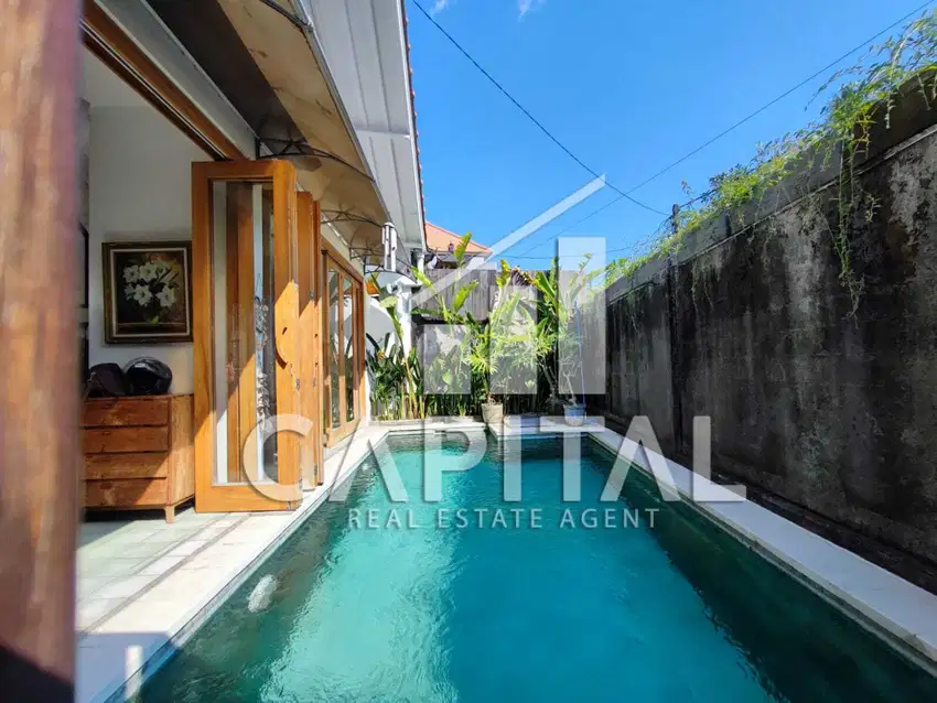 Villa Cantik Dan Estetik disertai Kolam Renang di Area Canggu Bali