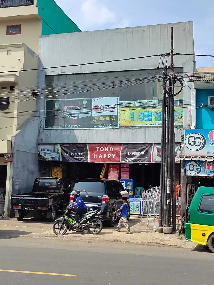 DIJUAL CEPAT RUKO 2,5 LANTAI STRATEGIS PUSAT KOTA CIRANJANG - CIANJUR