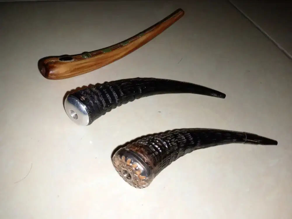 Pipa cangklong unik, vintage, langka