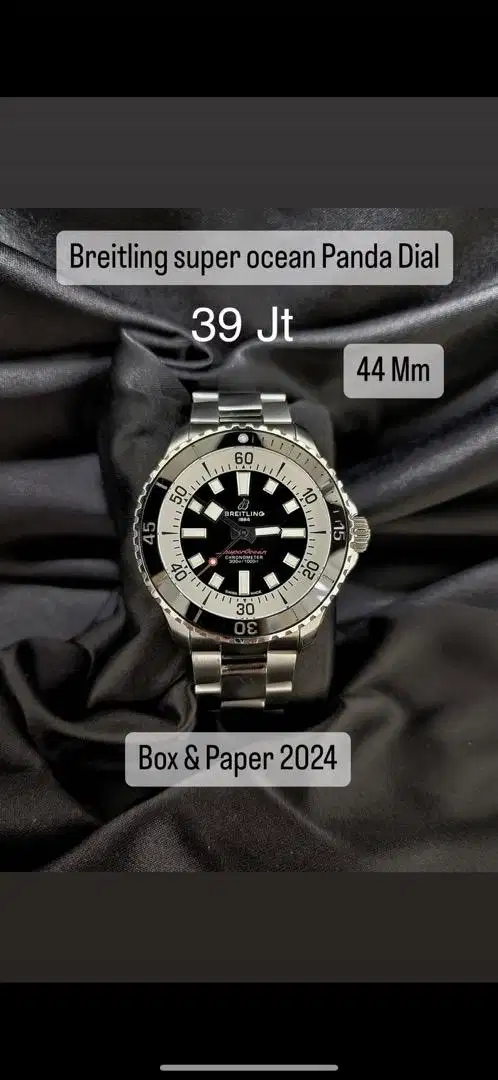 Jam tangan breitling Panda size 44