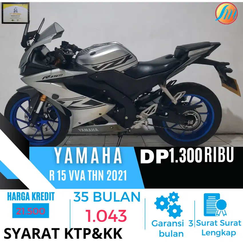 YAMAHA R15 VVA JUAL CEPAT CASH&KREDIT BISA DI BANTU