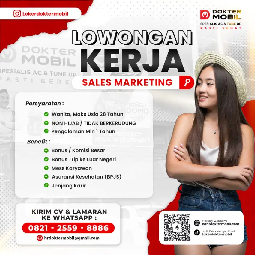 DIBUTUHKAN SALES MARKETING