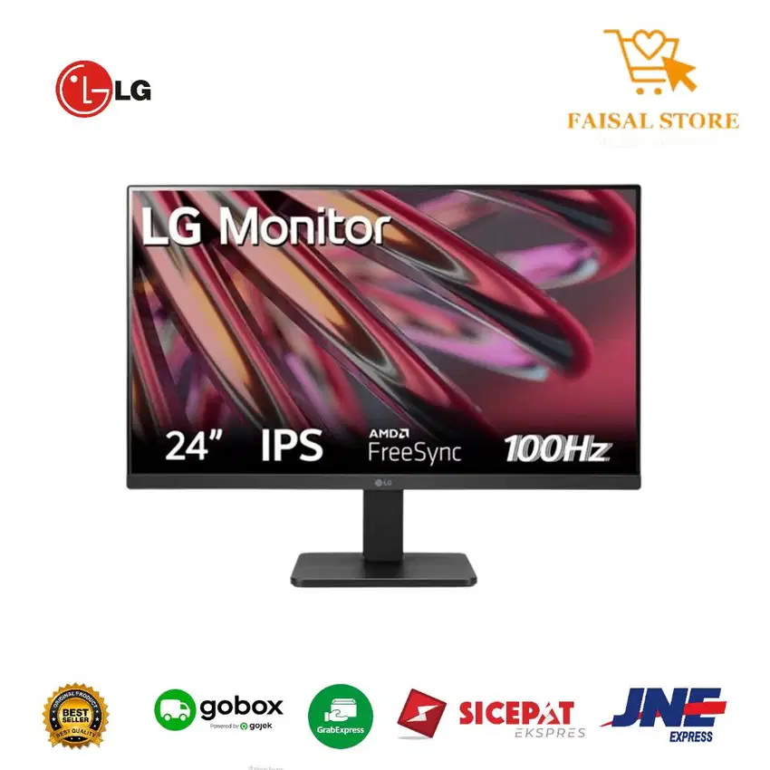 Monitor LG 24MR400-B 24 Inch IPS FHD AMD FreeSync 3-side Virtually Bor