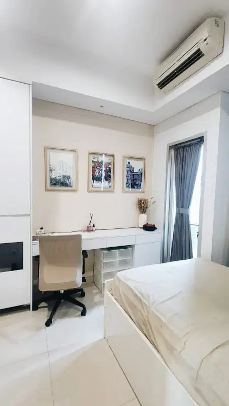 Dijual murah unit apartemen Capitol park Salemba full furnished