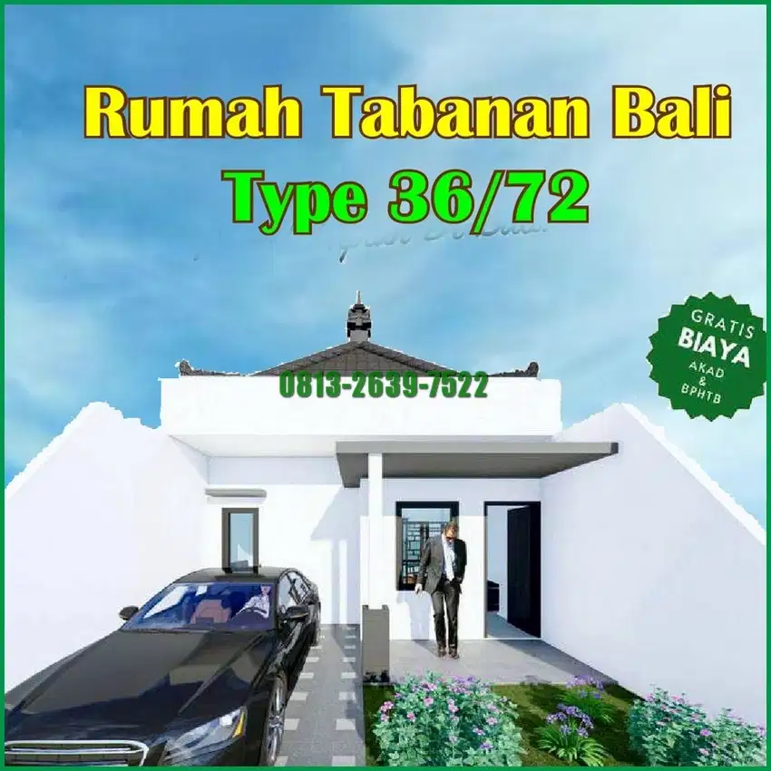 Rumah Murah Tabanan Bali Cuma 300 Jtan