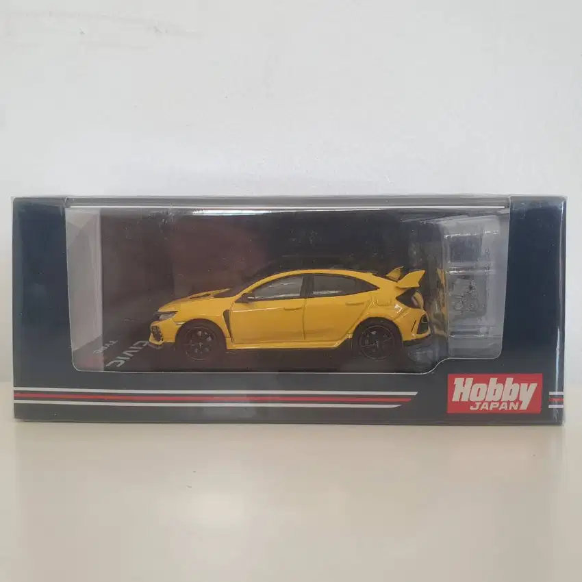 Hobby Japan Honda Civic Type-R FK8 1/64 (Sunlight Yellow II, Limited)