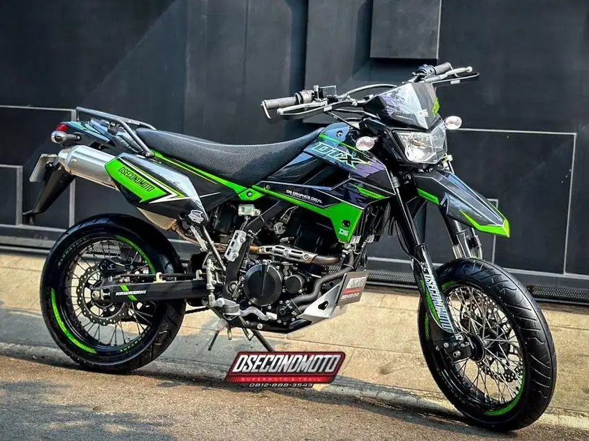 KAWASAKI DTRACKER 250 DTX LIKE NEW LOW KM SIAP TOURING ADVENTURE