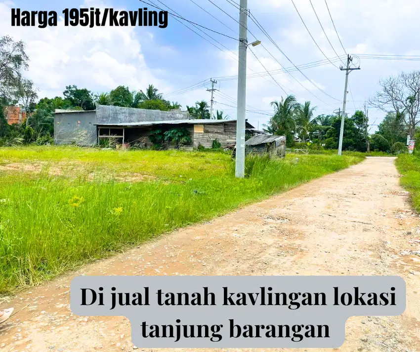 Tanah siap bangun lokasi tanjung barangan