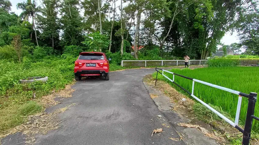 Tanah Kavling Jogja Kalasan view sawah & merapi akses luas SHM P