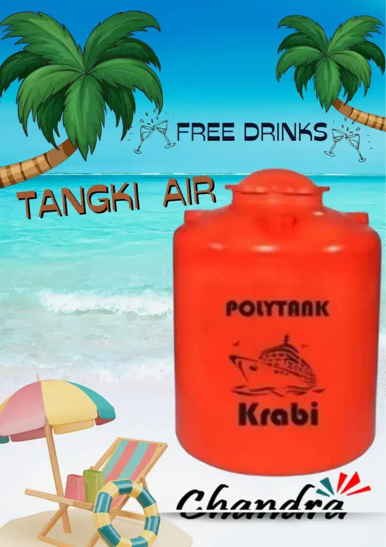 Tangki  Air  Polytank  1.500  Liter