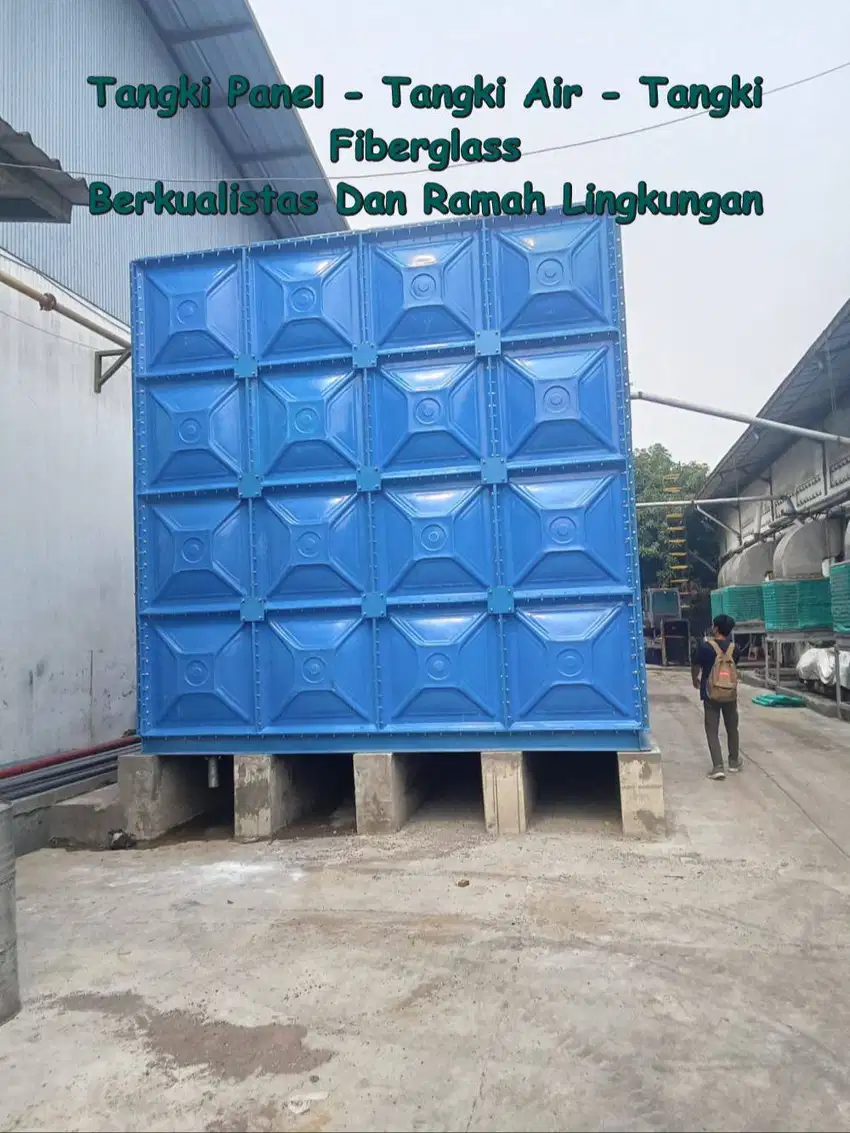 Tangki Air Kotak, Toren Air, Tangki Rooftank Kotak, Tangki Panel-Tangk