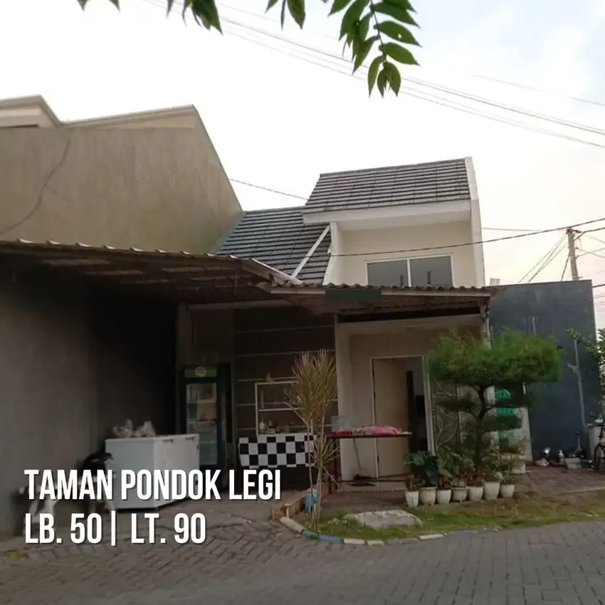 Rumah Dijual Sidoarjo Perum Taman Pondok Legi Waru