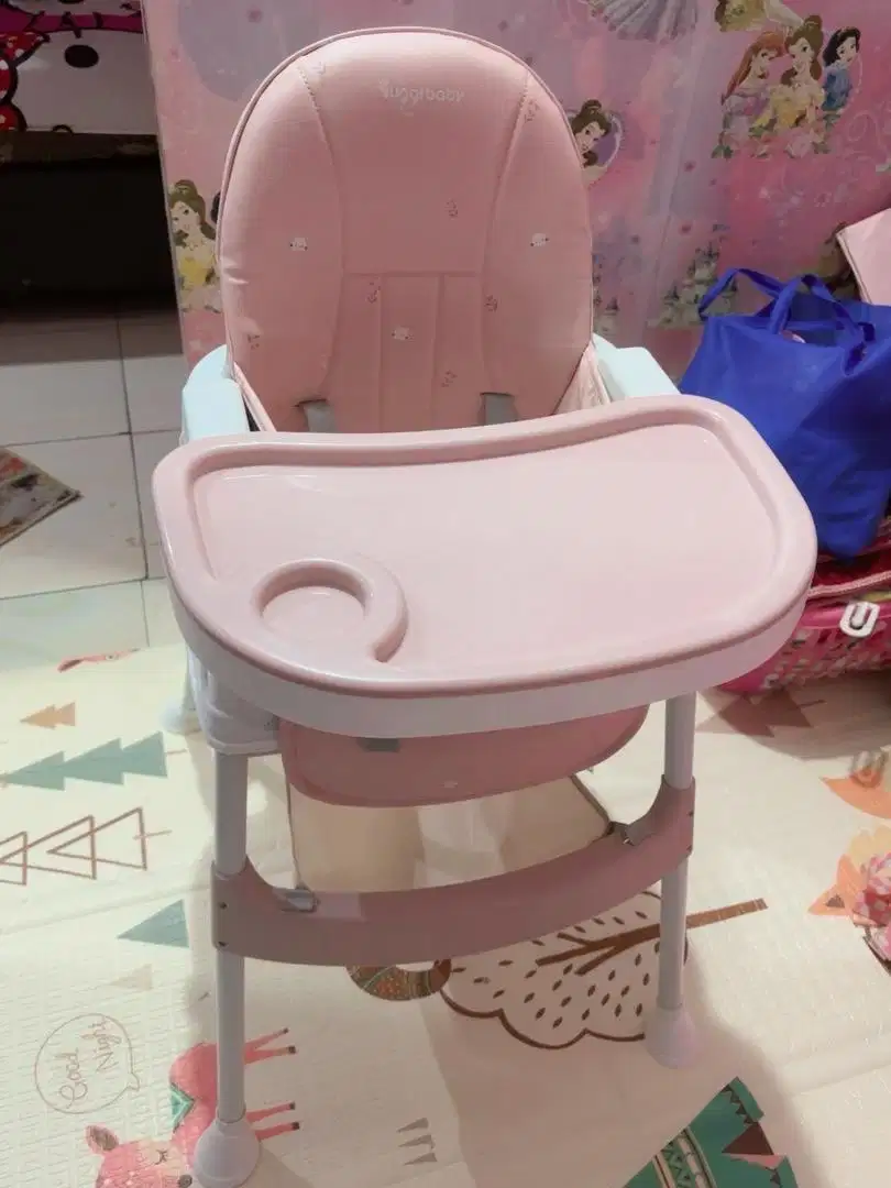 Baby Chair Merk SugarBaby Pink 6 in 1