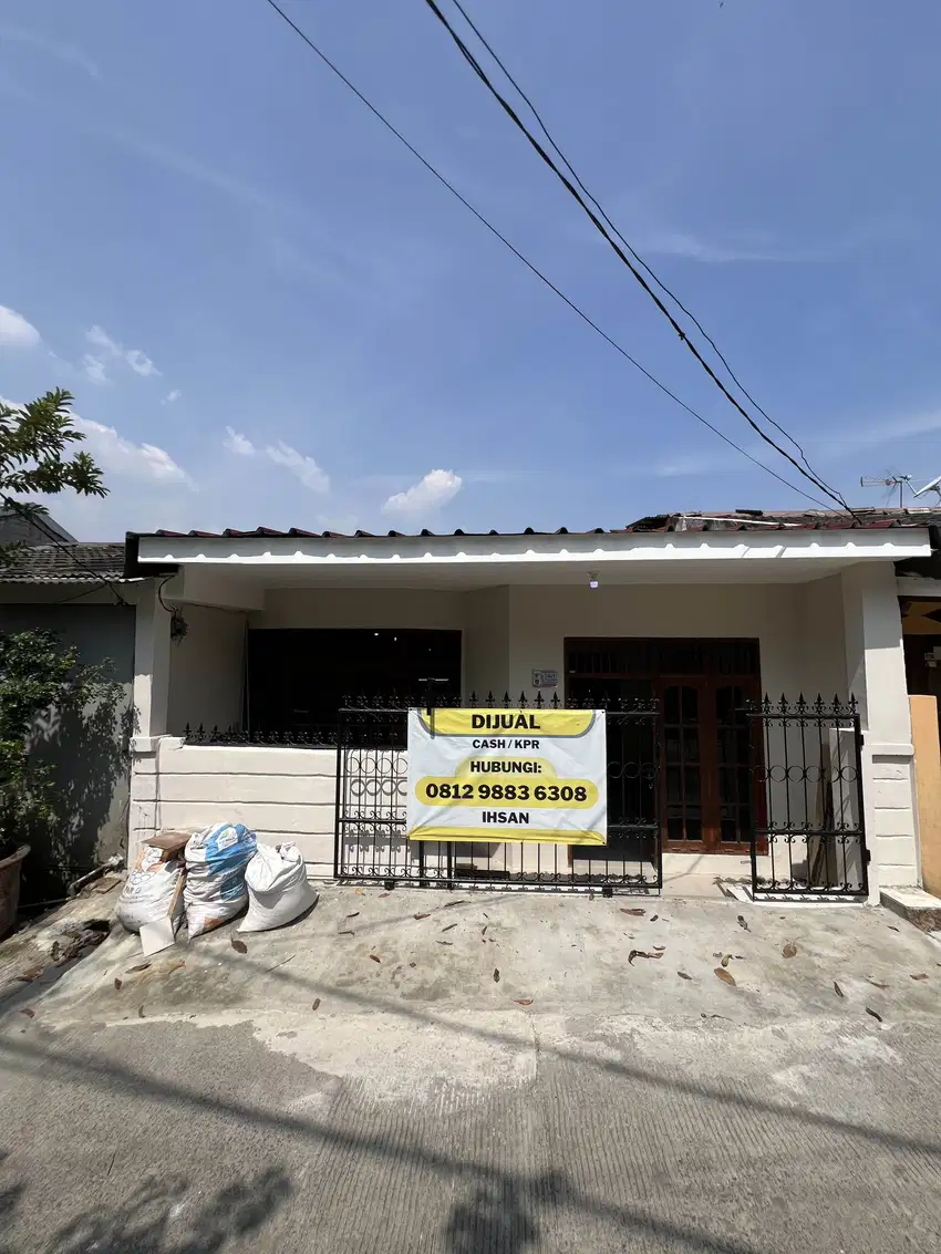 Rumah Murah di Bojongsari Depok Cicilan 2 Jutaan DP 10 Juta Siap Huni