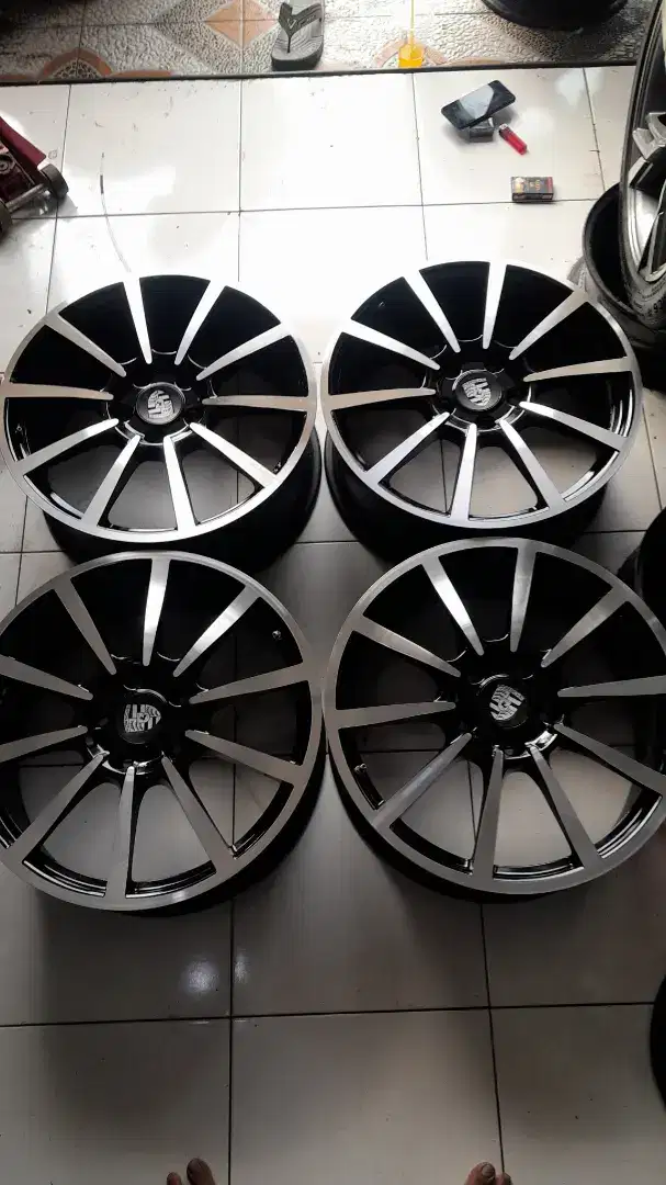 Velg Orginal Porche 911 CARRERA R20 pcd 5*130 BBS Germany..4pcs