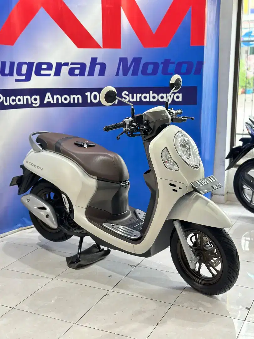 Km 6Ribu ! Scoppy Prestige Tahun 2022 keyless