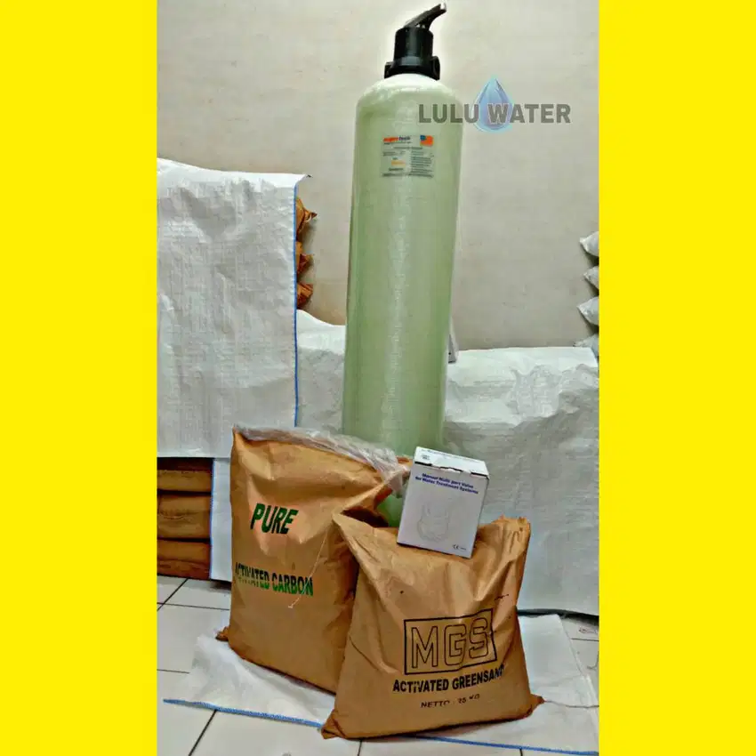 Saringan air filter penjernih air sepaket + Pasang