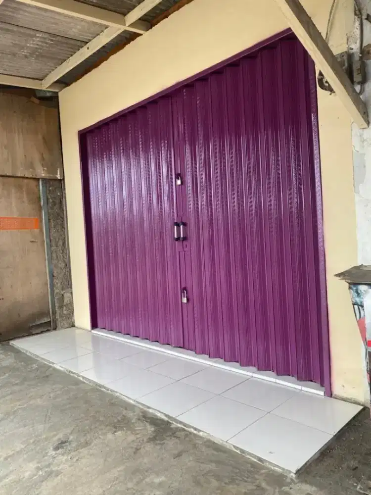 Folding gate & kusen aluminium