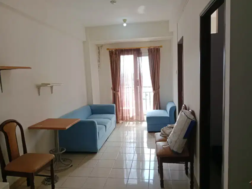Dijual Apartemen Puri Park View Tower B 2BR lt 21 hdp pool BU murah