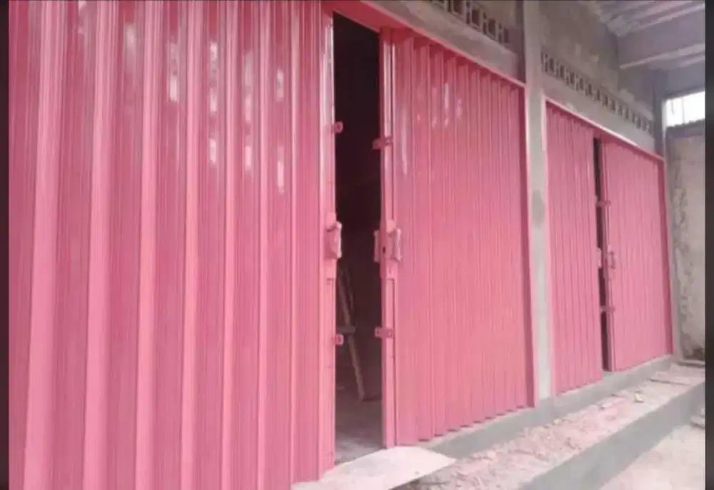 Folding gate & kusen aluminium